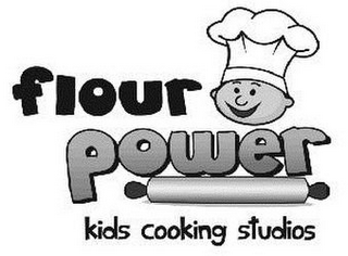 FLOUR POWER KIDS COOKING STUDIOS logo
