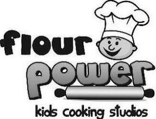 FLOUR POWER KIDS COOKING STUDIOS logo
