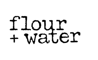 FLOUR + WATER logo