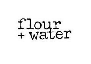 FLOUR + WATER logo