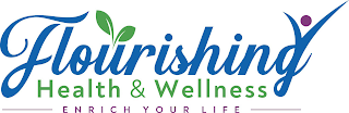FLOURISHING HEALTH & WELLNESS ENRICH YOUR LIFE logo
