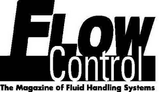 FLOW CONTROL THE MAGAZINE OF FLUID HANDLING SYSTEMS logo