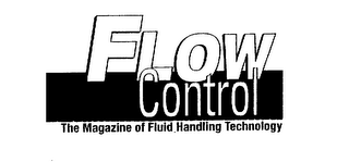 FLOW CONTROL THE MAGAZINE OF FLUID HANDLING TECHNOLOGY