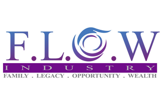 F.L.O.W INDUSTRY FAMILY · LEGACY · OPPORTUNITY · WEALTH logo