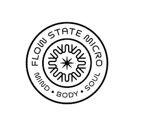 FLOW STATE MICRO MIND · BODY · SOUL logo