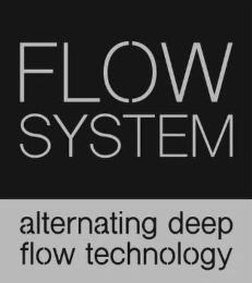 FLOW SYSTEM ALTERNATING DEEP FLOW TECHNOLOGY logo
