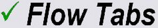 FLOW TABS logo