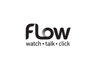 FLOW WATCH · TALK · CLICK logo