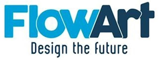 FLOWART DESIGN THE FUTURE logo