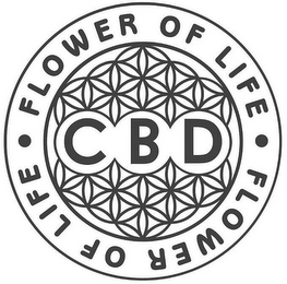 · FLOWER OF LIFE  · CBD logo