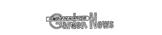 FLOWER-OF-THE-MONTH CLUB GARDEN NEWS logo