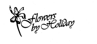 FLOWERS BY HOLIDAY logo