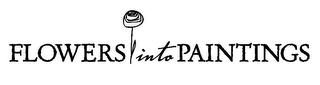 FLOWERS INTO PAINTINGS logo