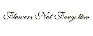 FLOWERS NOT FORGOTTEN logo