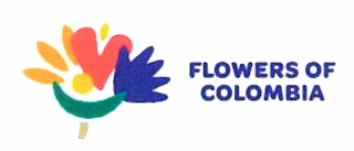 FLOWERS OF COLOMBIA logo