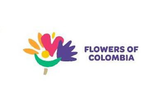 FLOWERS OF COLOMBIA logo