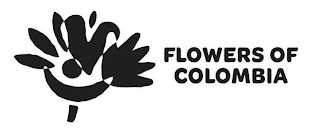 FLOWERS OF COLOMBIA logo
