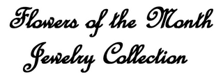 FLOWERS OF THE MONTH JEWELRY COLLECTION logo