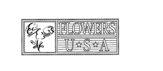 FLOWERS U S A logo