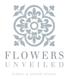 FLOWERS UNVEILED FLORAL & DESIGN STUDIO logo
