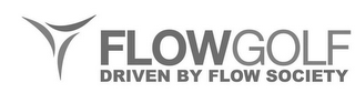 FLOWGOLF DRIVEN BY FLOW SOCIETY logo