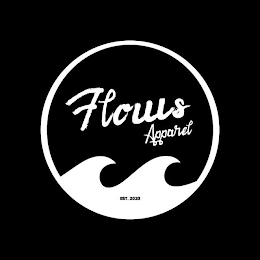 FLOWS APPAREL EST. 2020 logo