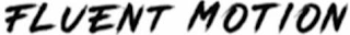 FLUENT MOTION logo