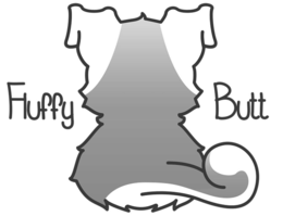 FLUFFY BUTT logo
