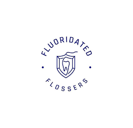 FLUORIDATED FLOSSERS logo