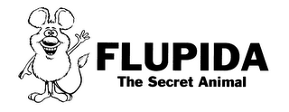 FLUPIDA THE SECRET ANIMAL logo