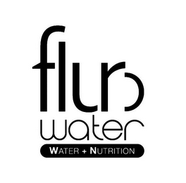 FLURO WATER WATER + NUTRITION logo