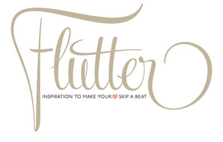 FLUTTER INSPIRATION TO MAKE YOUR HEART SKIP A BEAT logo