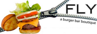 FLY A BURGER BAR BOUTIQUE logo