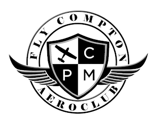FLY COMPTON AEROCLUB C P M logo