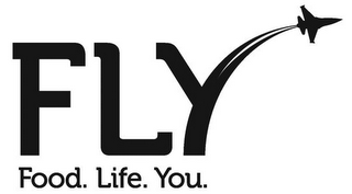 FLY FOOD. LIFE. YOU. logo