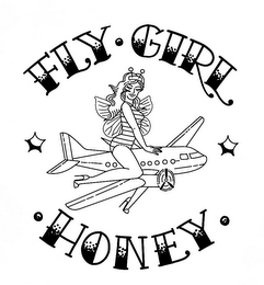 FLY · GIRL · HONEY · logo