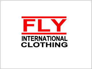 FLY INTERNATIONAL CLOTHING logo