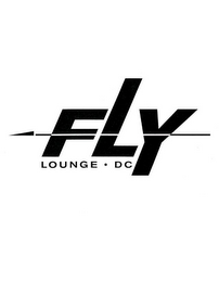 FLY LOUNGE · DC logo