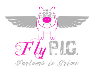FLY P.I.G. PARTNERS IN GRIME logo
