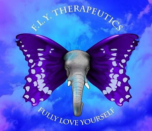 F.L.Y. THERAPEUTICS  FULLY LOVE YOURSELF logo