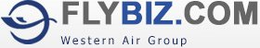 FLYBIZ.COM WESTERN AIR GROUP logo