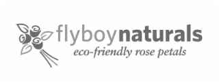 FLYBOYNATURALS ECO-FRIENDLY ROSE PETALS logo