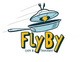 FLYBY CAFE & TAKEAWAY logo