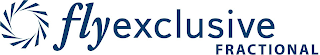 FLYEXCLUSIVE FRACTIONAL logo