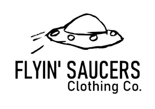 FLYIN' SAUCERS CLOTHING CO. logo