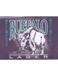 FLYING BISON BREWING CO. BUFFALO LAGER logo