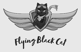 FLYING BLACK CAT logo