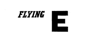 FLYING E logo