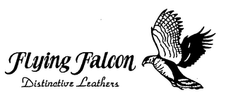 FLYING FALCON DISTINCTIVE LEATHERS logo