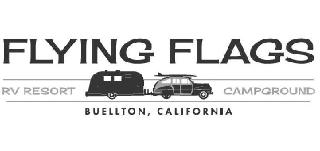 FLYING FLAGS RV RESORT CAMPGROUND BUELLTON, CALIFORNIA logo